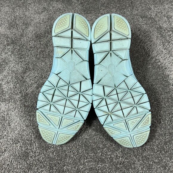 Nike Free 5.0 TR Fit 4 629496-004 Women’s Sz 7 Gray Blue Athletic Shoes Used - Picture 9 of 12